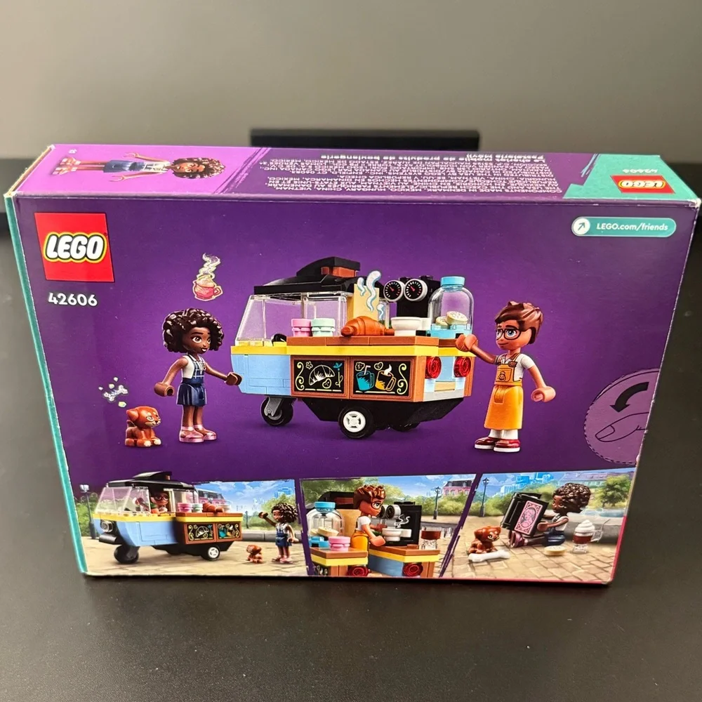 NEW. LEGO Friends Mobile Ice Cream Cart - 125 pieces.
